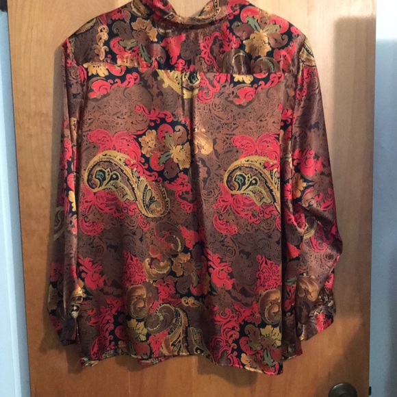 Vintage Jon Lawrence blouse - size 24 - Picture 4 of 4